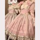 Pink Boned Classic Lolita Dress JSK (UN256)